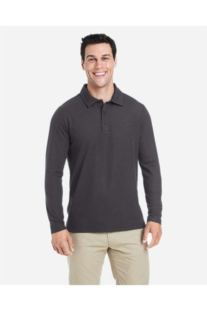 CORE365 Fusion ChromaSoft Poloshirt Grau XXL 3