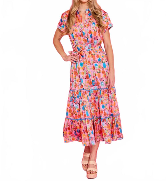 Alden Adair Rachel Maxi Dress Multi Medium 3