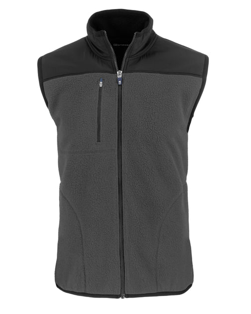 Cutter & Buck Cascade Eco Fleece Vest Black Large 4