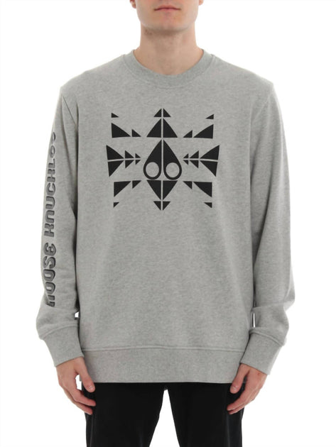 Moose Knuckles Trippy Logo Sweatshirt Grau Medium 2