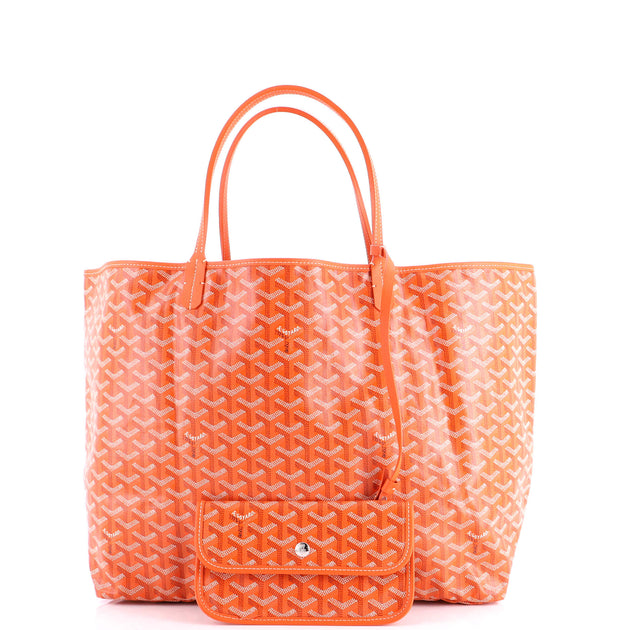 Goyard Saint Louis Tote Coated Canvas GM Orange 5