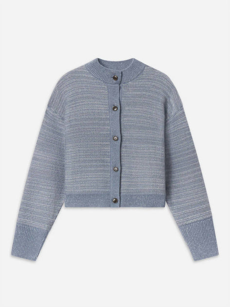 Cardigan FRAME Jacquard Femme 4