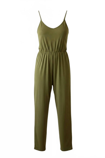 Combinaison Sans Manches Col V Capella Vert 2X 3