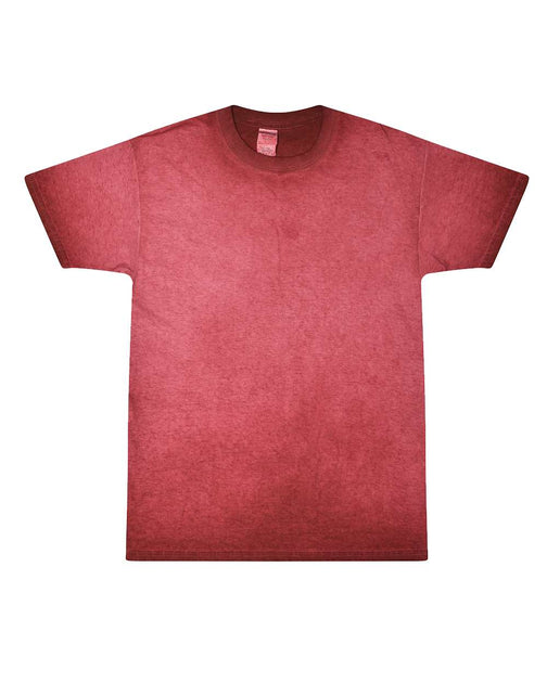 Colortone Oil Wash T-Shirt Orange Medium 3