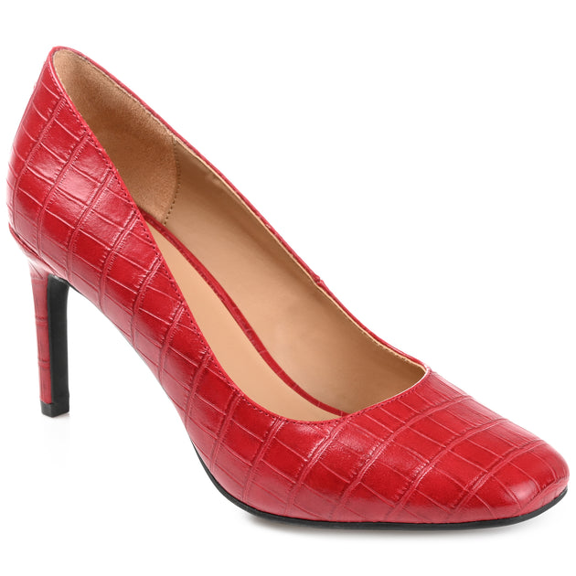Journee Collection Monalee Pumps Red US 11 2
