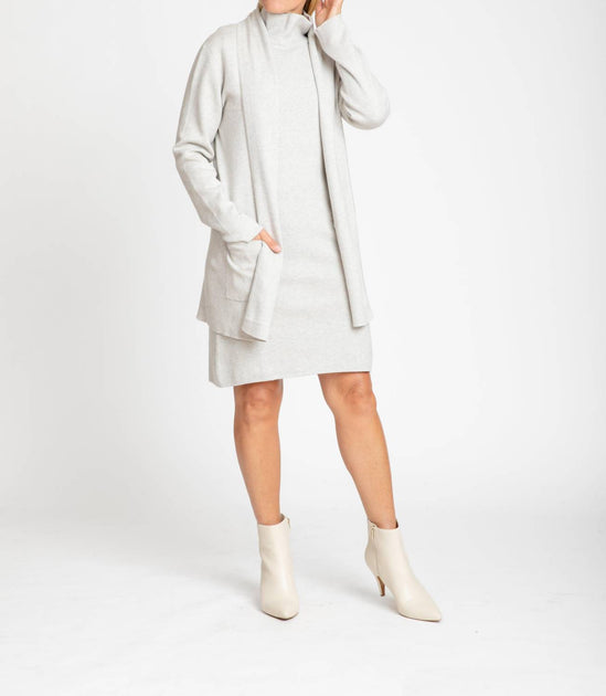 Burgess Sweaters Travel Coat Grey Medium 3