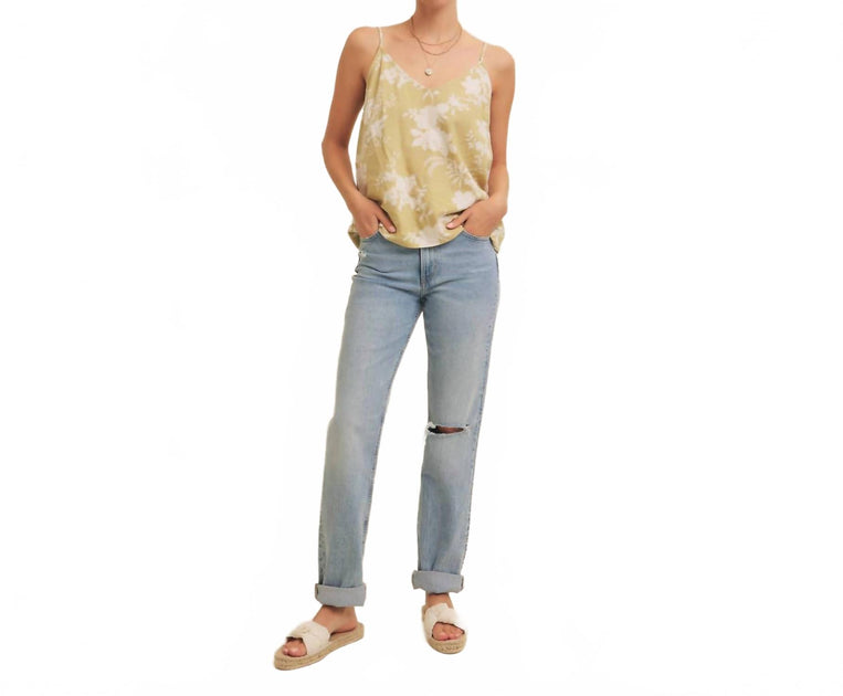 In February Cape May Tank Top Gold Medium 2