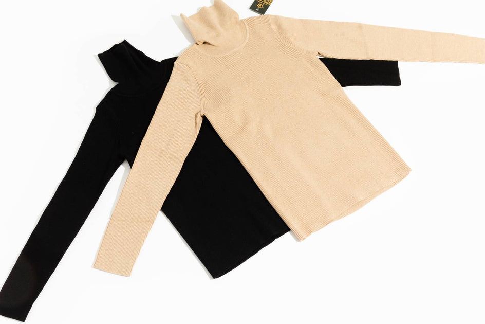 The Athletic Side Of Us Osa Turtleneck Sweater Black Small 3