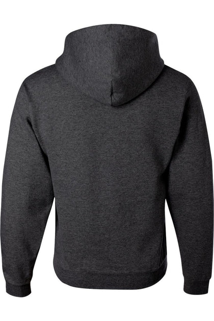JERZEES NuBlend Hooded Sweatshirt Grey Small 3