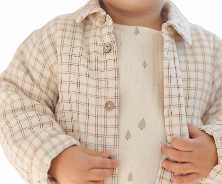 Quincy Mae Ford Jacket Beige 3-6 Months 4
