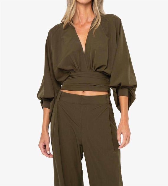 JBQ Eleonor Top Green Small 2