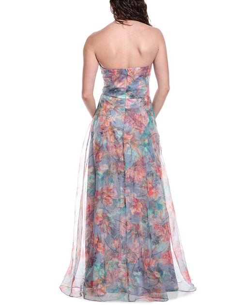 Rene Ruiz Organza Printed Gown Multi US 16 3