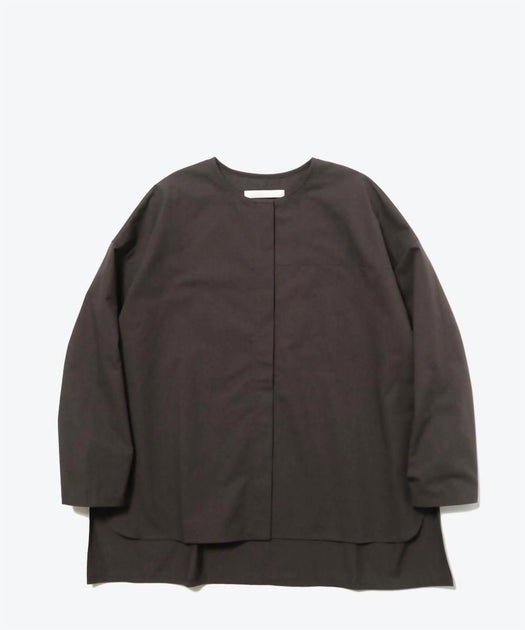 Evam Eva Cotton Blouse Shirt Black Medium 2