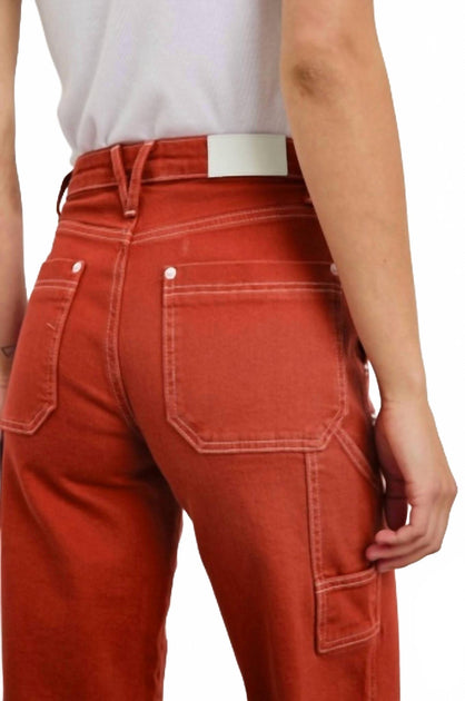 Rails Silverado Wide Leg Jean Red 28 4