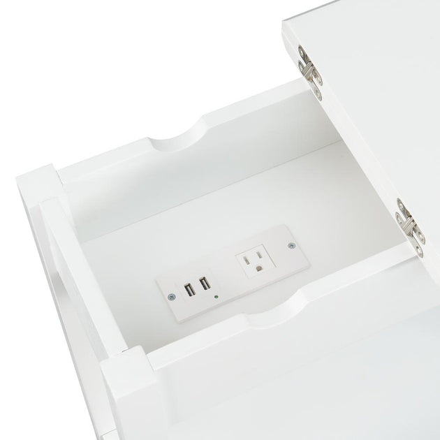 Convenience Concepts American Heritage End Table White 4