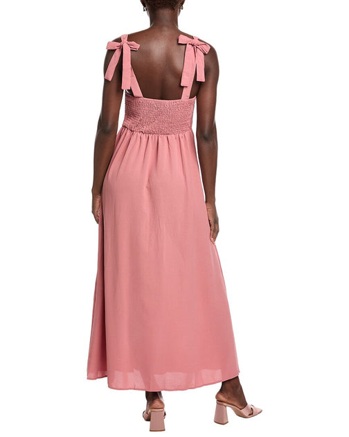 Anna Kay Pilar Midi Dress Pink Medium 3