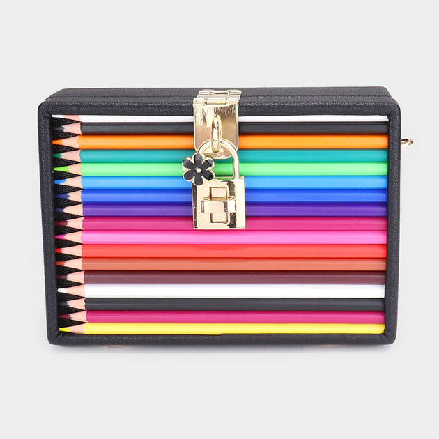 FASHNZFAB Pencil Clutch Bag Multi 2