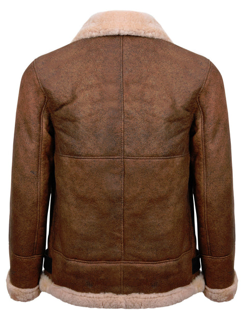 Infinity Kansas B3 Aviator Jacket Brown 4XL 4