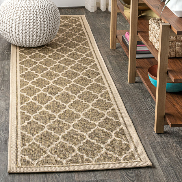Jonathan Y Rosalia Cottage Medallion Area Rug Brown 2