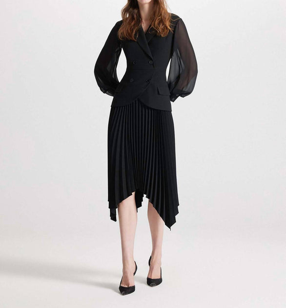 Theo the Label Atlas Dress Black Medium 3