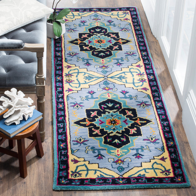 Safavieh Bellagio Area Rug Light Blue Multi 3