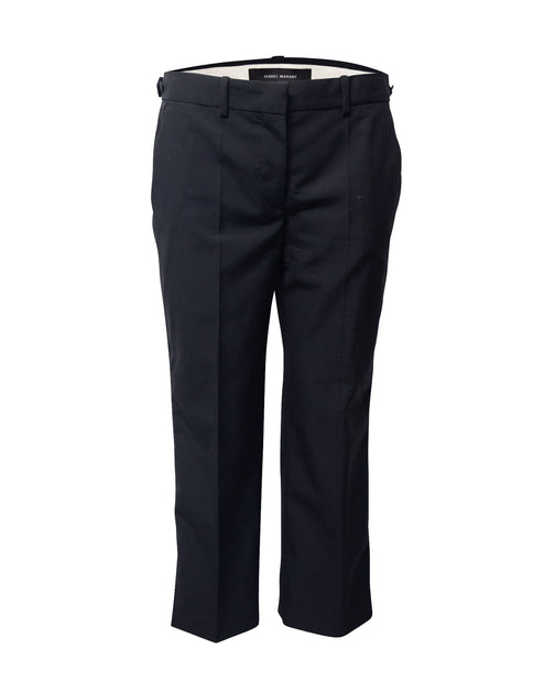Isabel Marant Pantalon Tailleur Cropped Noir EU 40 2