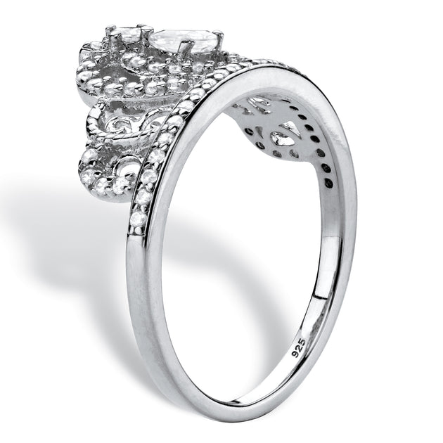 Palm .51 Crown Ring Silver US 6 3