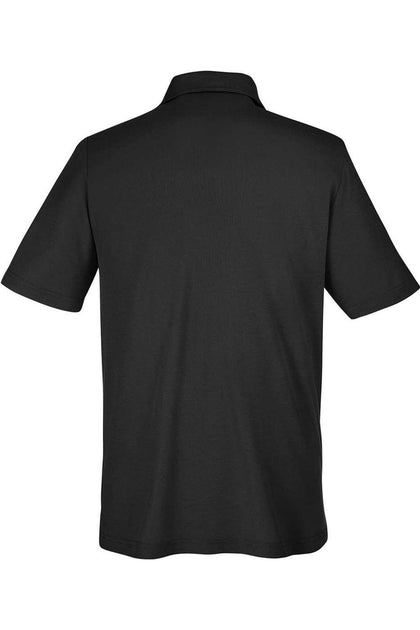 CORE365 Fusion ChromaSoft Pique Polo Black Large 3