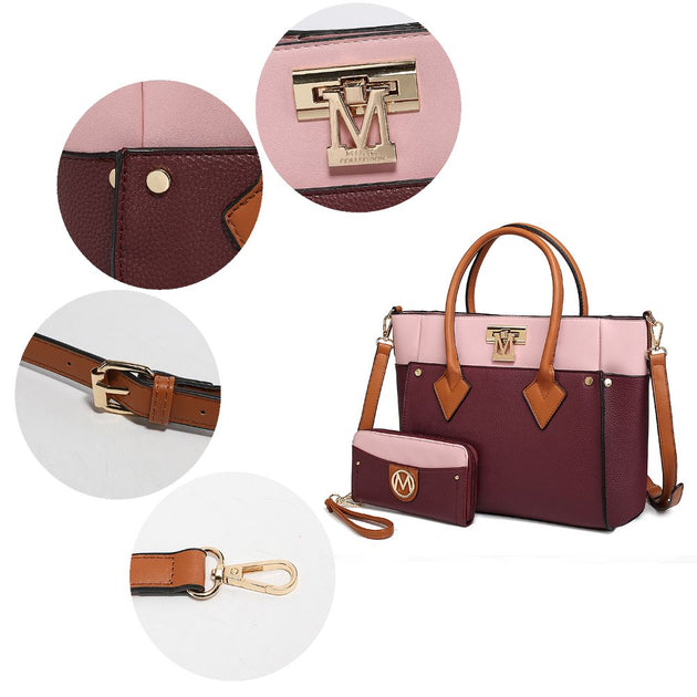 MKF Brynlee Tote Bag Red Medium 4