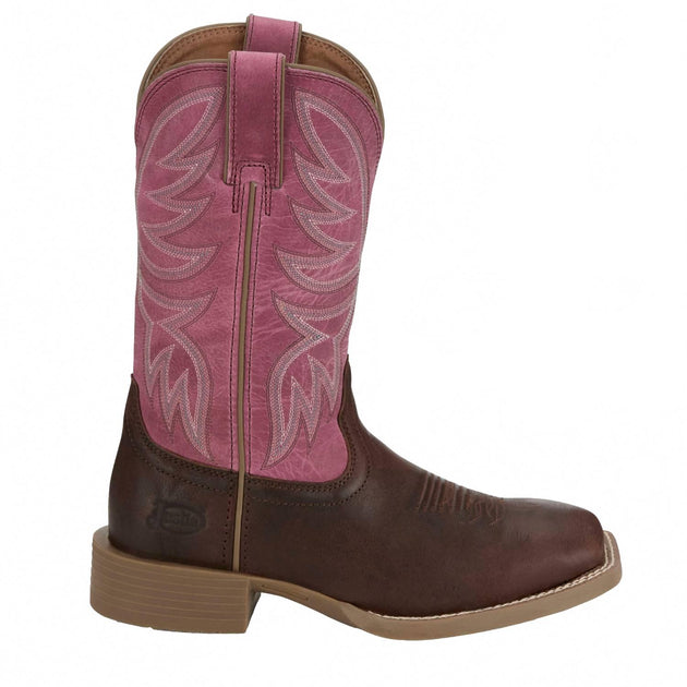 Justin Buffalo Vamp Cowgirl Boot Yellow US 10 2