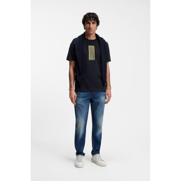 T-shirt Boss Logo-artwork noir Medium 3