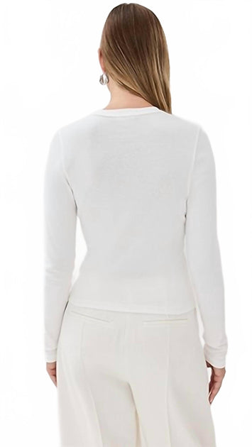 A.L.C. Ari Tee White Large 3