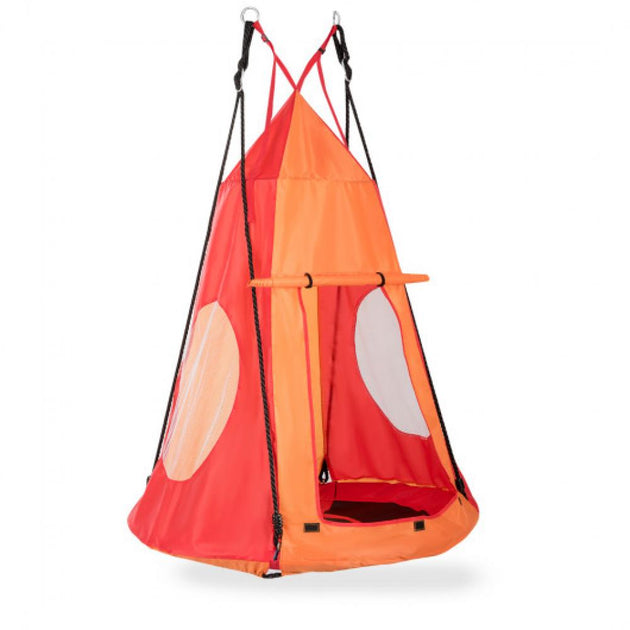 Hivvago 2-in-1 Hanging Chair Orange 3