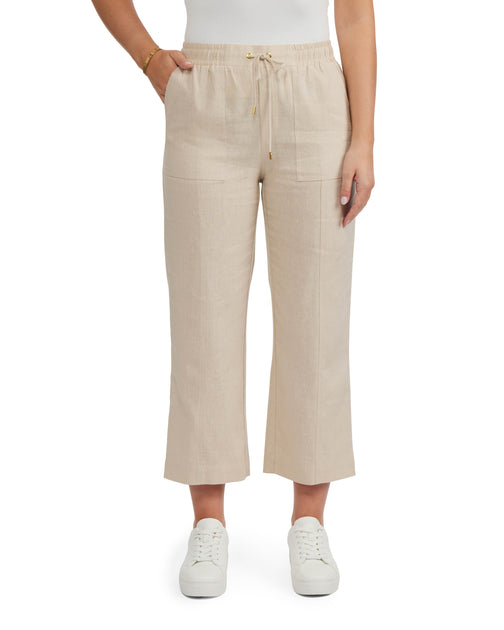 Ellen Tracy Damen Cropped Straight Leg Pant Multi XSmall 2