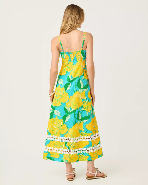 Lilly Pulitzer Haliey Midi Dress Multi US 12 3