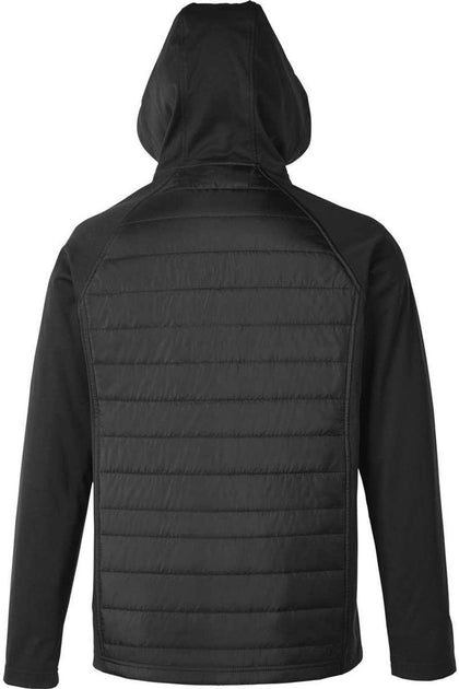 CORE365 Techno Lite Hybrid Kapuzenjacke Schwarz 5XLarge 2