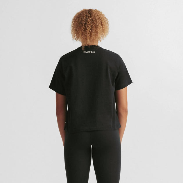 New Balance Cropped T-Shirt Grey Small 3
