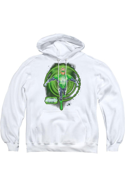 Gildan Green Lantern Inked Hoodie White XXX-Large 2