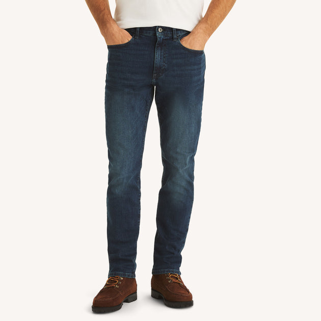 Nautica Original Relaxed Stretch Denim Blue 38 x 32 3