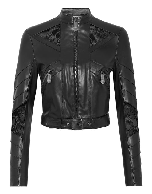 Philipp Plein Biker Jacket Black XXL 2