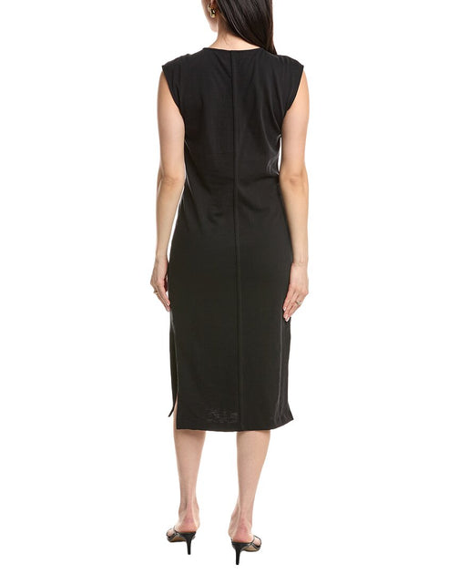 Nation LTD Kalee Column Midi Dress Black Medium 3