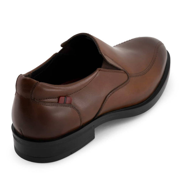 Andrea Slip On Leather Loafer Brown US 7 3