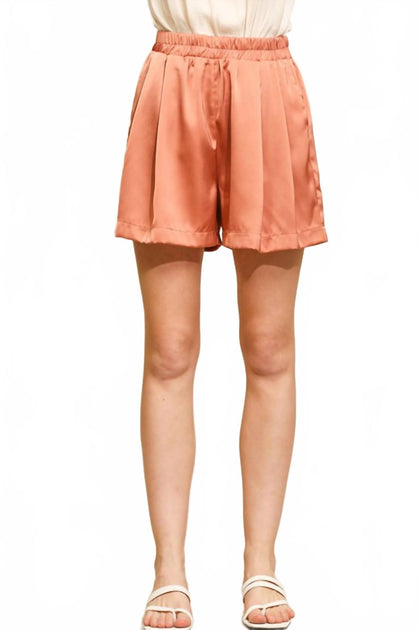 GiGiO Peach Theory Satin Shorts Multi Medium 2