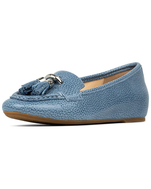 Donald Pliner Loriel Leather Loafer Blue US 8 3