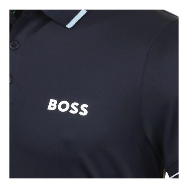 Hugo Boss Paul Pro Polo Shirt Dark Blue Large 3