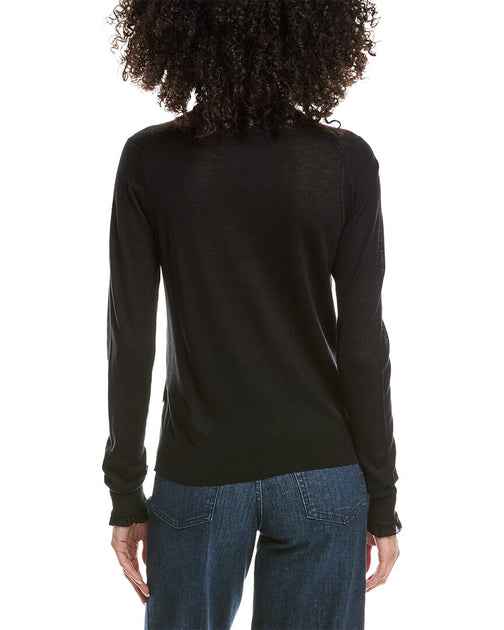 3.1 Phillip Lim Faux Layered Sweater Black Large 3