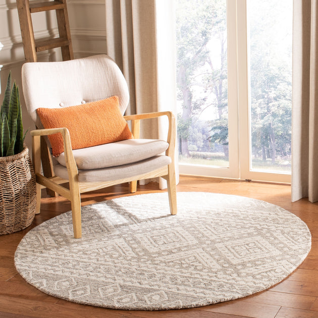 Safavieh MLP501 Area Rug Dark Grey/Ivory 4