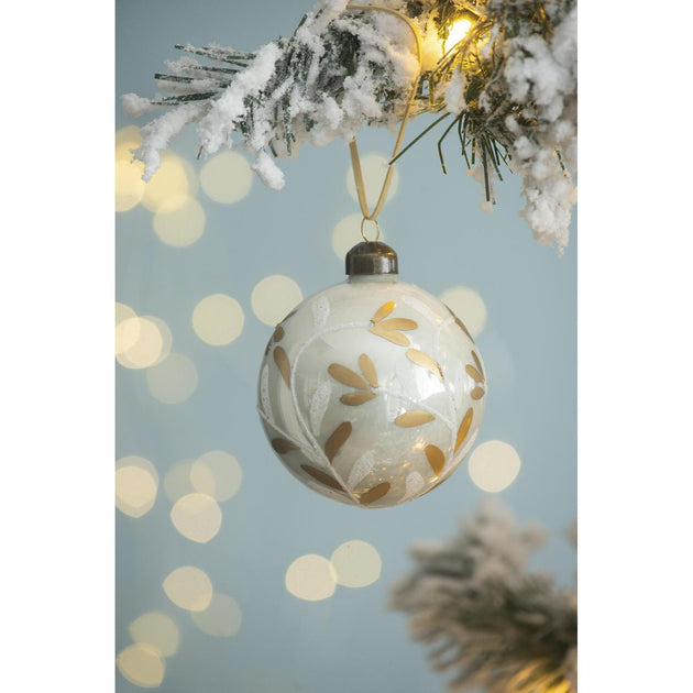 Streamdale Boules de Noël en Verre 3D Lot de 12 10