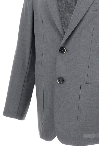 Barena Single-Breasted Wool Jacket Grey EU 54 4
