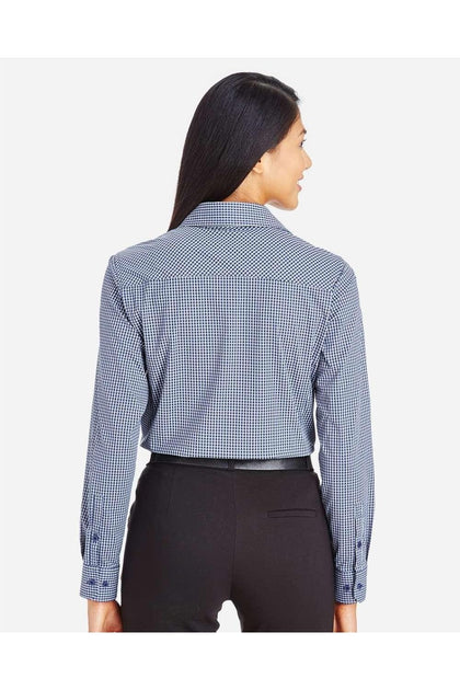Devon & Jones Crownlux Woven Dress Shirt Purple Small 4